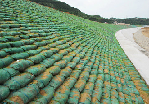 四川生態(tài)袋施工